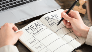 Writing meal plan | meal-planning