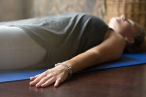 Women doing yoga nidra | yoga-nidra-benefits