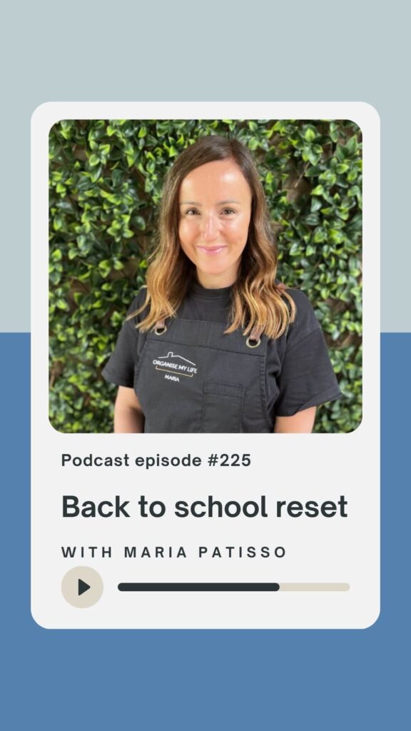 Back to school reset with simple routines from Maria Patisso