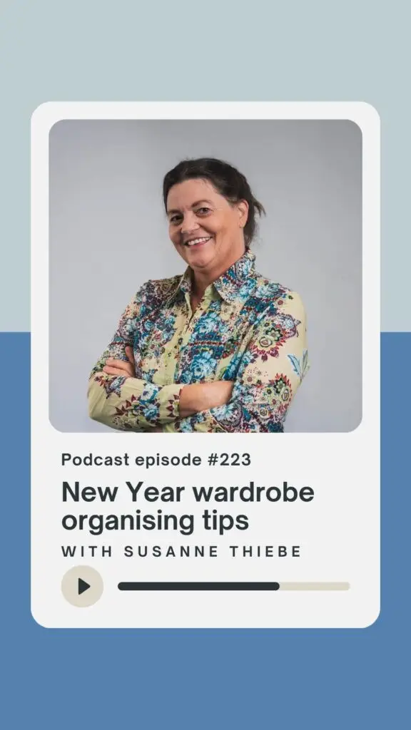 How to organise your wardrobe and buy less this year with Susanne Thiebe